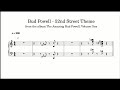 Bud Powell - 52nd Street Theme (The Amazing Bud Powell Vol 1, 1949) - Piano Transcription