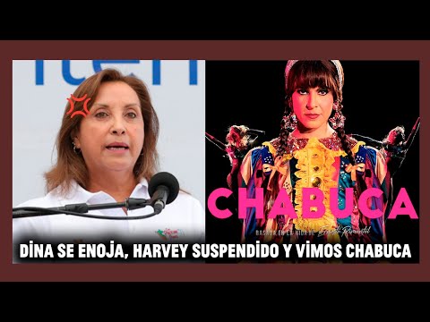 DINA ENOJADA, HARVEY SUSPENDIDO, VIMOS CHABUCA Y ETC