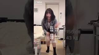 Tik Tok エロ　清楚系　かわいい子が弾む