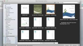 How to Create Binder Inserts in Microsoft Word : Microsoft Word Help