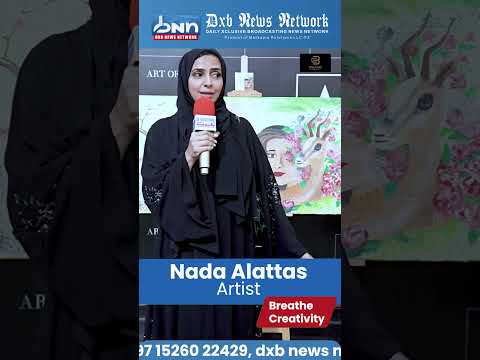 Nada Alattas Honors Emirati Heritage Through Art at Breathe Creativity Awards Dubai