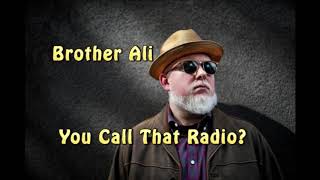The time that Brother Ali broke the law by rapping on Iranian TV #Youcallthatradio