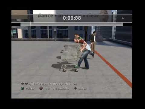 Jackass (PS2) Carros del Supermercado desde azotea