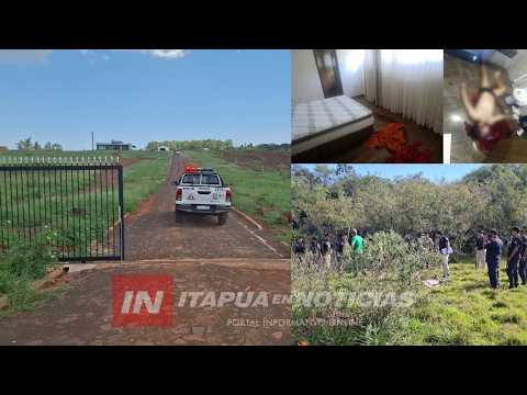 INVESTIGAN HOMICIDIO EN CARMEN DEL PARANÁ QUE TERMINÓ CON DOS FALLECIDOS