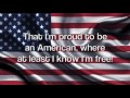 God Bless The USA Lee Greenwood Lyrics