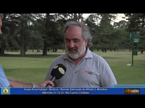 21-12-22 - Sergio Amuchategui - Rústicos - Remate Televisado de Alfredo S.  Mondino - Río Cuarto