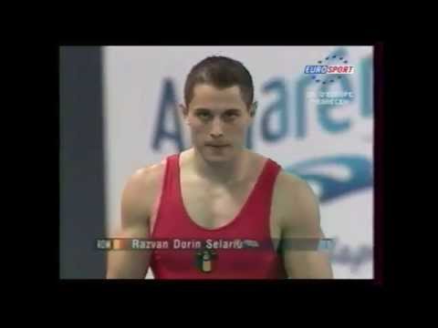 Razvan SELARIU (ROM) vault - 2005 Europeans Debrecen EF