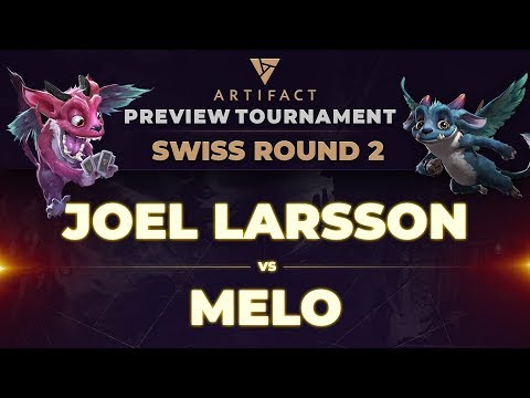 Joel Larsson vs Melo - Artifact Preview Tournament: Swiss Round 2