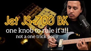JET Guitars JS 700 Matt Black