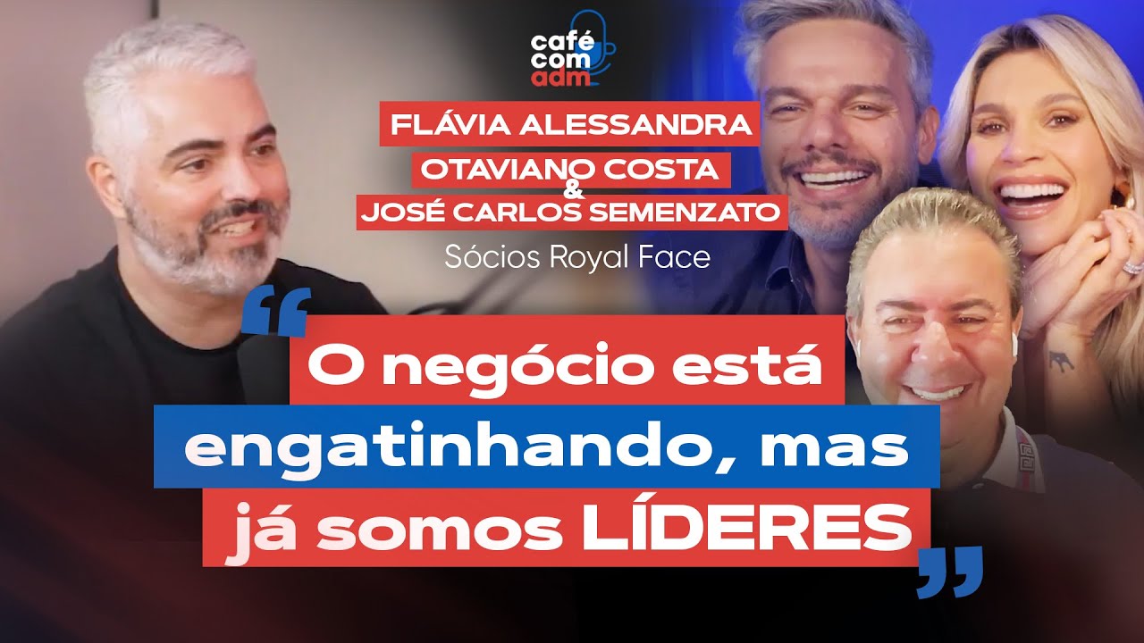 O negócio que uniu Semenzato e o casal Otaviano Costa e Flávia Alessandra | Café com ADM 390