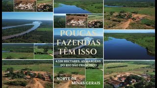 🌾🐂 PROPRIEDADE IMPONENTE À VENDA | 4.538 HECTARES NO NORTE DE MG, ÀS MARGENS DO RIO SÃO FRANCISCO! 🌊