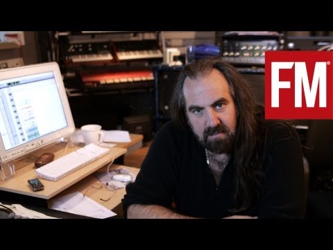 Arthur Baker in Mute studios 2006