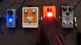 Video thumbnail for BBE Orange Squash, Analog Man Juicer, Analog Man Mini Bi Comp (OS Side),MXR Smart gate Fun 1st look by PMTluke