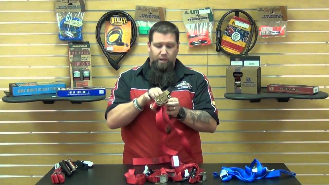 Ancra Motorcycle and ATV Tiedowns Review