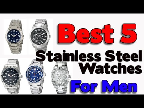 5 Best Stainless Steel Watches for Men