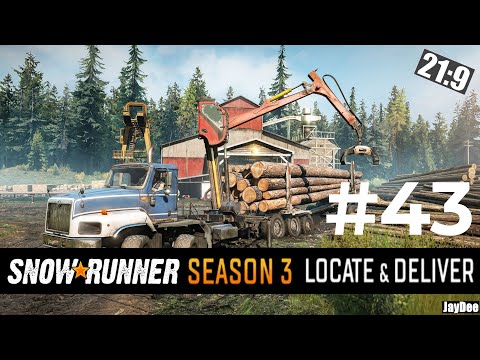 #43 - Anhänger im Fluss & Balkenbestellung ★ Season 3 ★ SNOWRUNNER Let´s Play