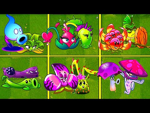 Random 40 Pair Team Plants Battles - Who Will Win? - PvZ2 Team Plants vs Team Plants
