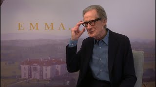 EMMA Interview - Bill Nighy loves to be a Vampire ! Underworld Mr. Woodhouse - Zombie - Jane Austen video