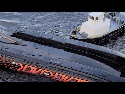 Blackjack 42 Battling Wind & Rough Water