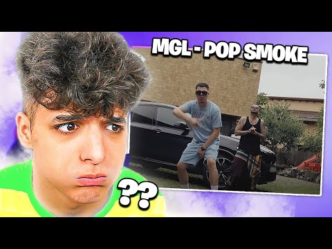 REACTIONEZ LA M.G.L. - "POP SMOKE" ( Official Music Video)