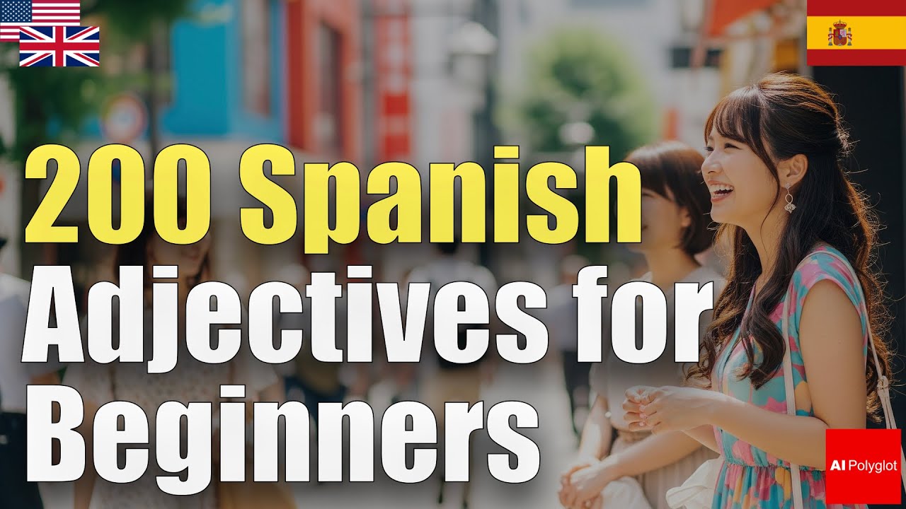200 Spanish Adjectives for Beginners | Passive listening | Must-Know episode artwork