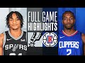 SPURS at CLIPPERS | FULL GAME HIGHLIGHTS | October 29, 2023