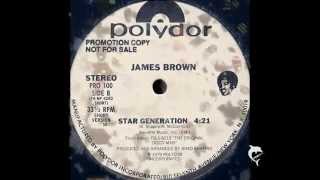 JAMES BROWN - STAR GENERATION - 12'' SHORT VERSION/ PROMO - 1979