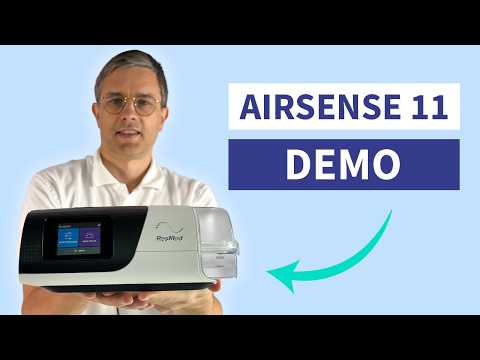 Resmed Airsense 11 Autoset Einführung - Schritt für Schritt am CPAP-Gerät