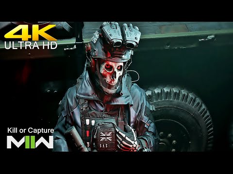 Tactical Night Stealth Mission | MW 2 | Ultra High Graphics | 4K 60 FPS