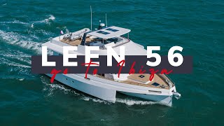 The LEEN 56 cruising from La Rochelle to Ibiza