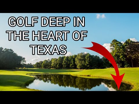 PINE DUNES GOLF COURSE - Best Golf Course in Middle of Nowhere Texas - Must Play Golf For Any Texan