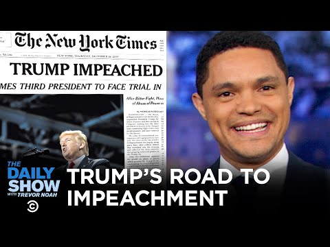 知っておくべきすべて。トランプ氏の弾劾への途方もない道｜デイリーショー (Everything You Need to Know: Trump’s Tremendous Road to Impeachment | The Daily Show)