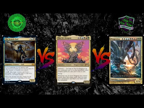 Magic the Gathering: The Scarab God v. The Ur-Dragon v. Progenitus