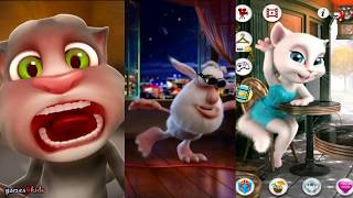 Funny kids cartoons and games My Talking Tom Angela Booba