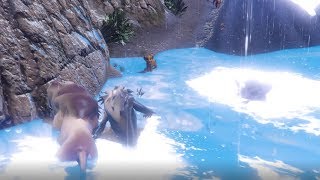 THE LION KING TSUNAMI - Rafiki save Simba from drowning