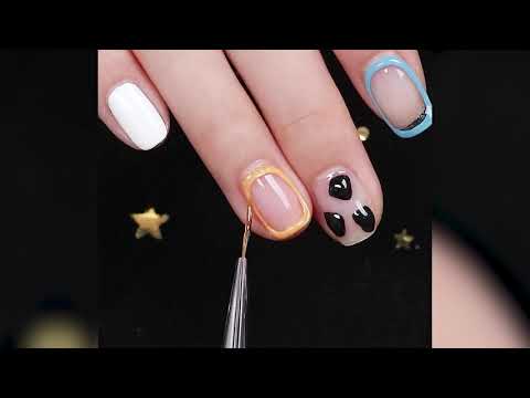 Nail tutorial zebra pattern summer nail art can be salty or sweet~
