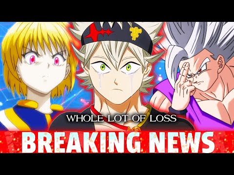 A LOT OF LOSSES, SADNESS & MAJOR RETURNS FOR THE WORLD OF ANIME & MANGA #fornevernews