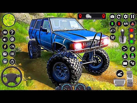 Offroad SUV Jeep Games 2023 - 4x4 Pickup Truck Driving Simulator | Android Gameplay