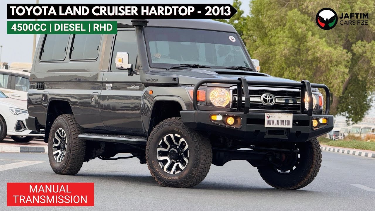Toyota Land Cruiser HARDTOP | MANUAL TRANSMISSION | 7 SEATER | 4.5L DIESEL ENGINE | RHD video
