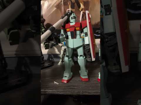 Mg rgm-79 Gm 60 second review #gundam #gunpla #bandai