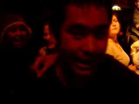 Jay & Maritess singing at the siena block party2