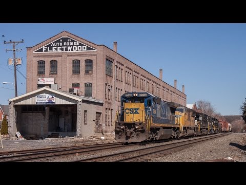 HD: NS Action along the Lehigh & Reading Lines - 03-29-15