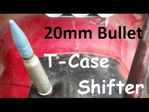 Jeep Wrangler YJ - 20mm Bullet Transfer Case Shifter Knob