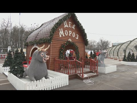 Заўтра ў Гомелі ўключаць асноўную частку навагодняй ілюмінацыі видео