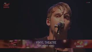 Vinyl Theatre - Speak My Mind - Live at Summerfest 2017