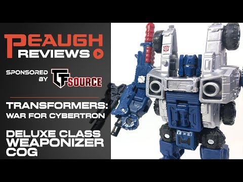Video Review: Transformers: War for Cybertron SIEGE - Deluxe Class Weaponizer COG
