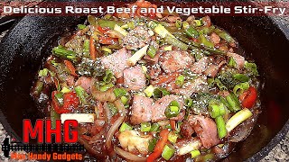 Delicious Roast Beef and Vegetable Stir-Fry