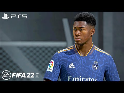 FIFA 22 - David Alaba Free Kick Goal - UD Almería vs. Real Madrid - La Liga 22/23 | 4K