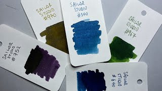 My Top 5 Sailor Ink Studio Inks (2025 Edition)