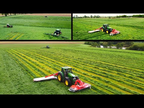 1. Schnitt😍🚜🔥 John Deere / Kuhn / Krone